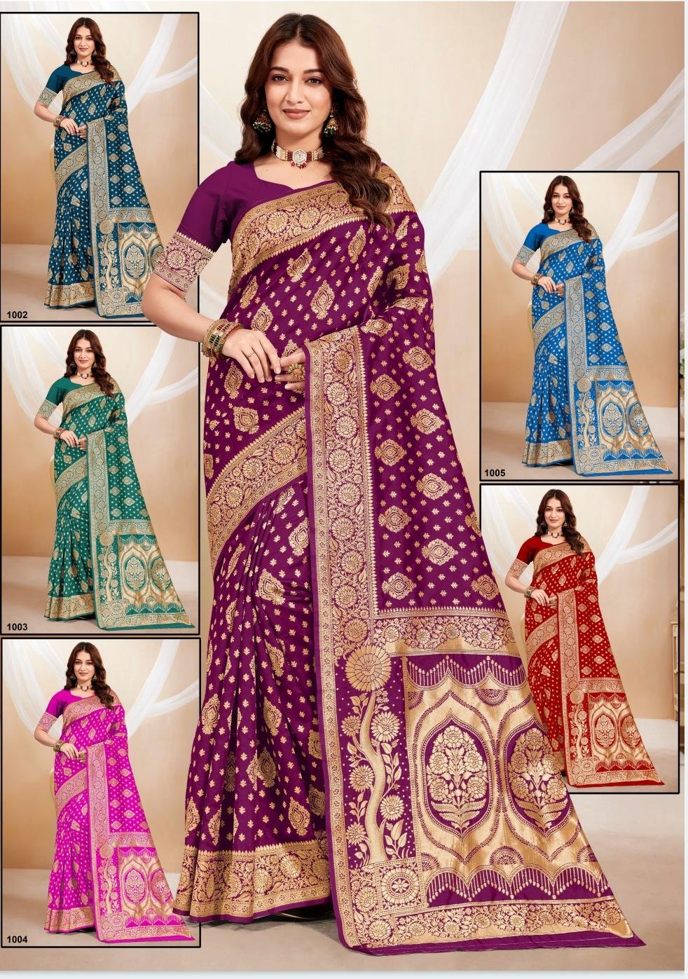 Lichi soft silk saree