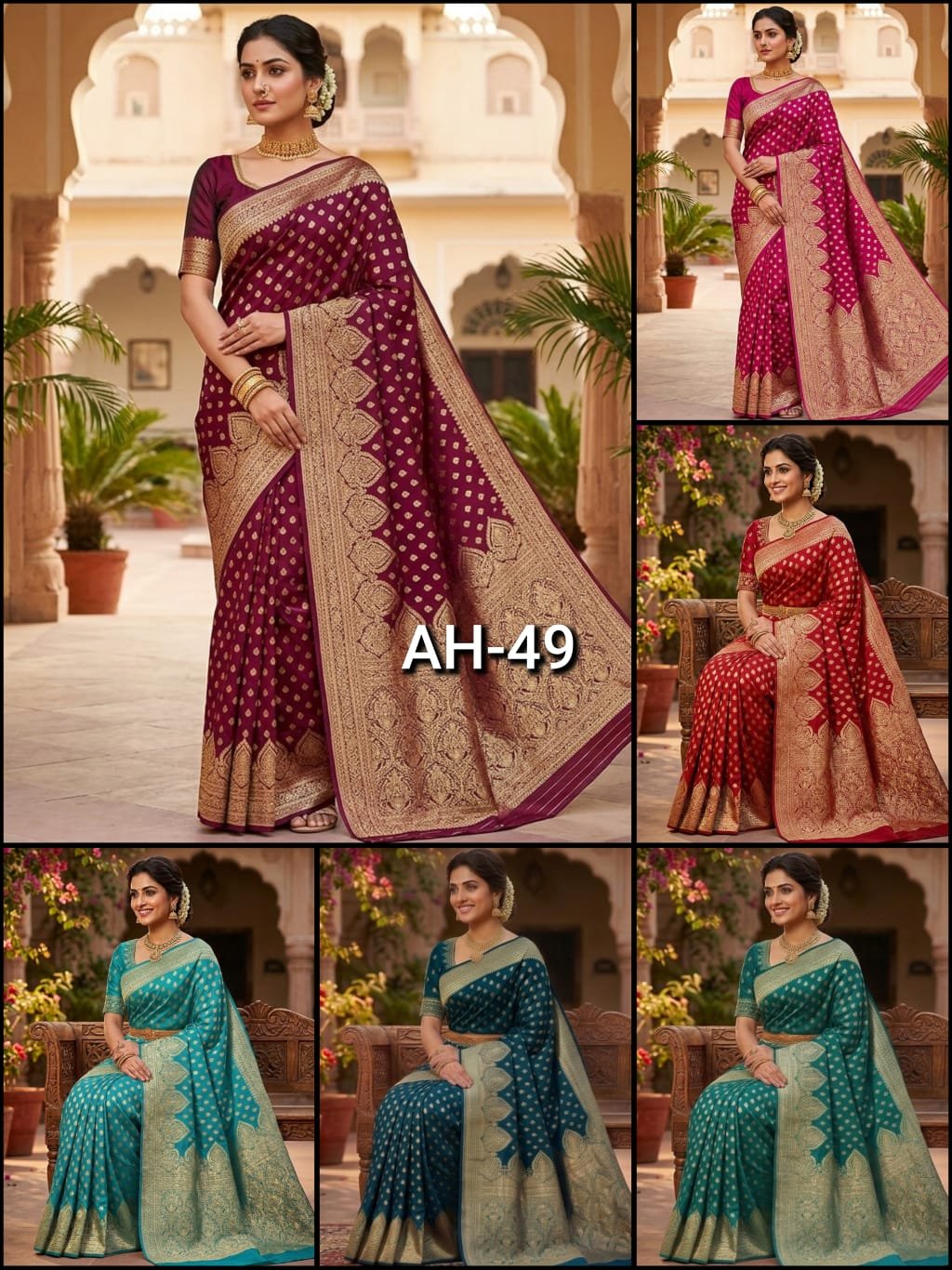 Lichi soft silk saree
