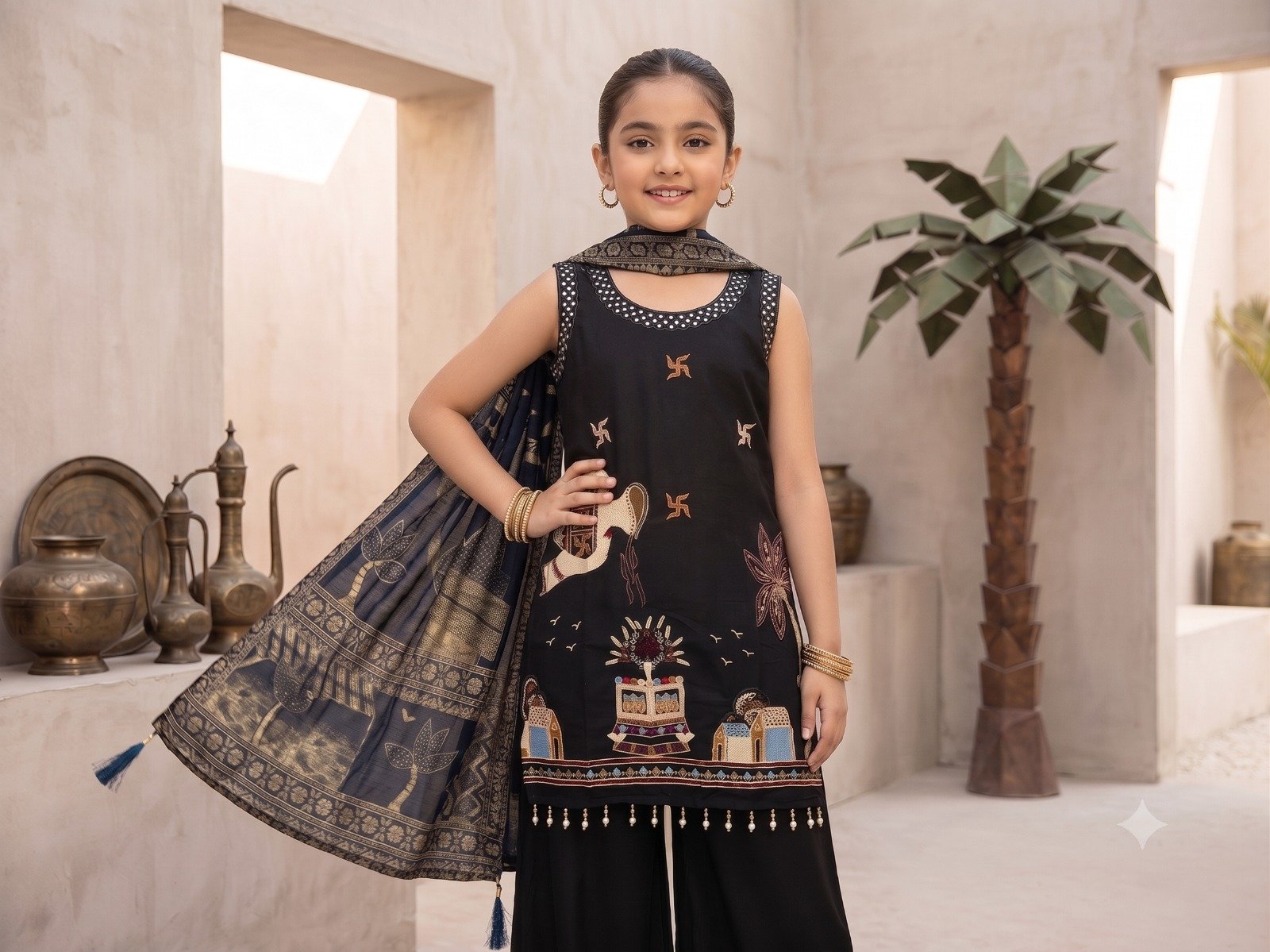Latest Kids 3 pieces collection