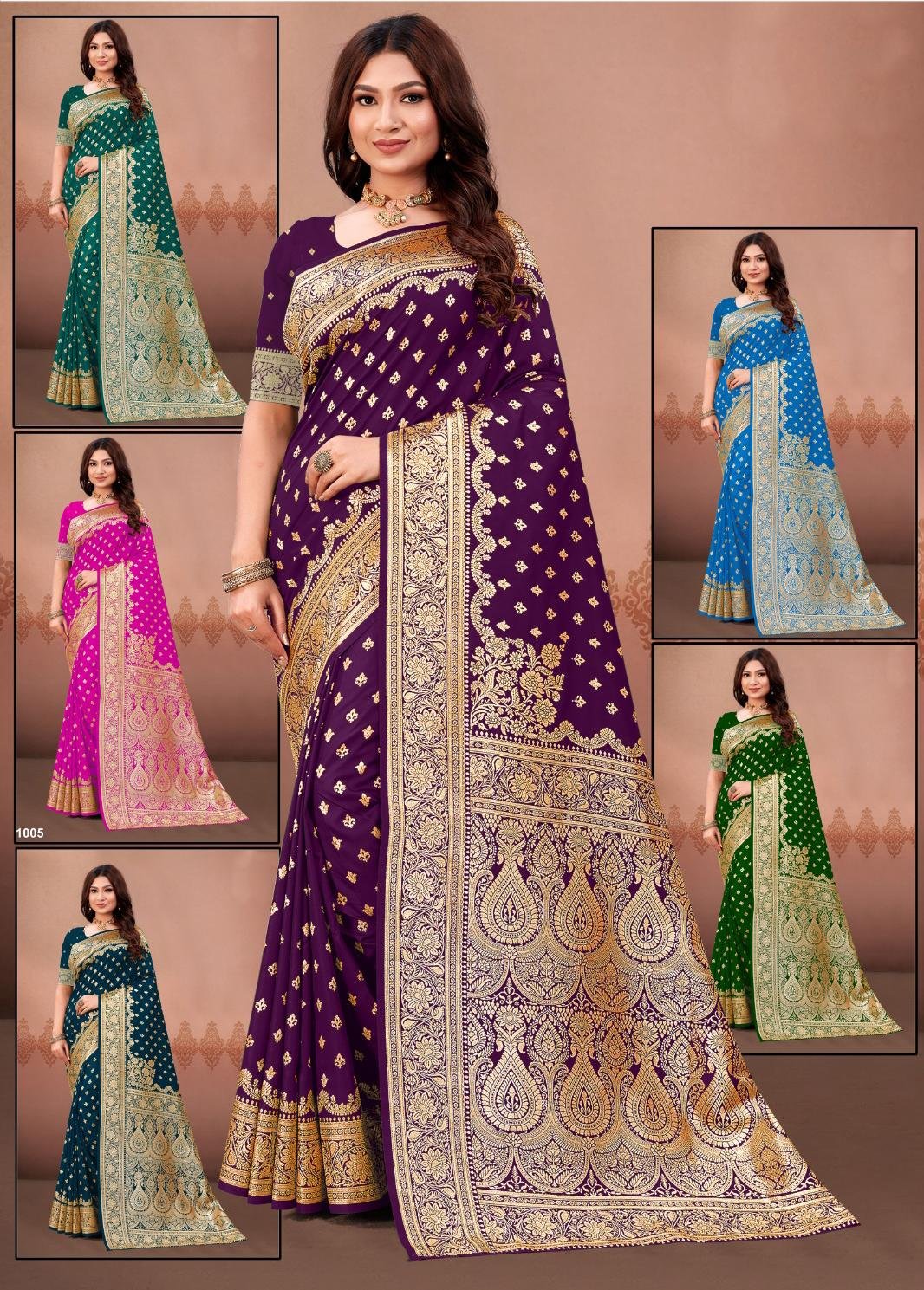 Lichi soft silk saree
