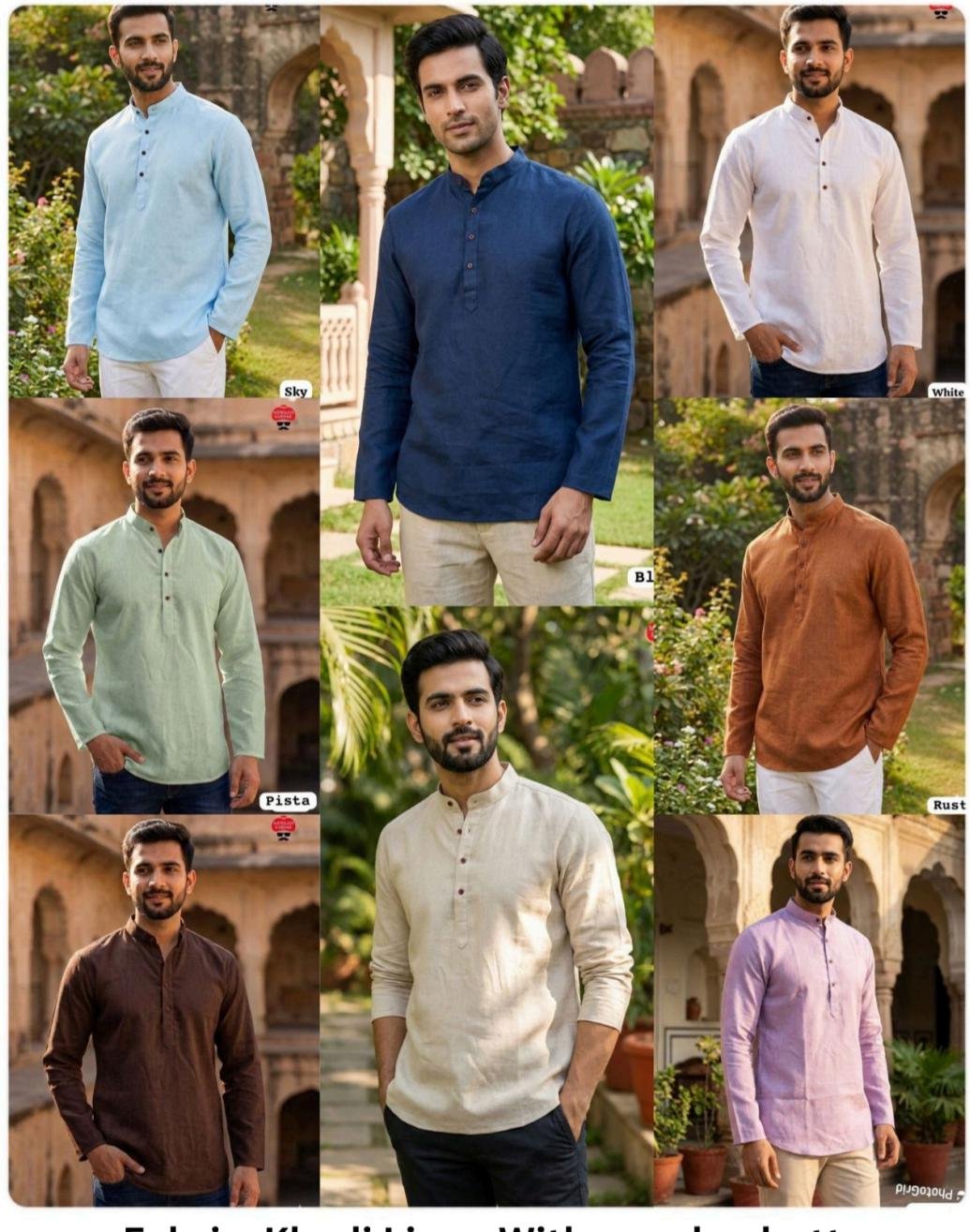 Men's Short kurta collection