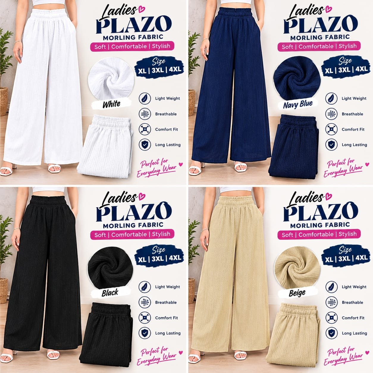Ladies Palazoo collection