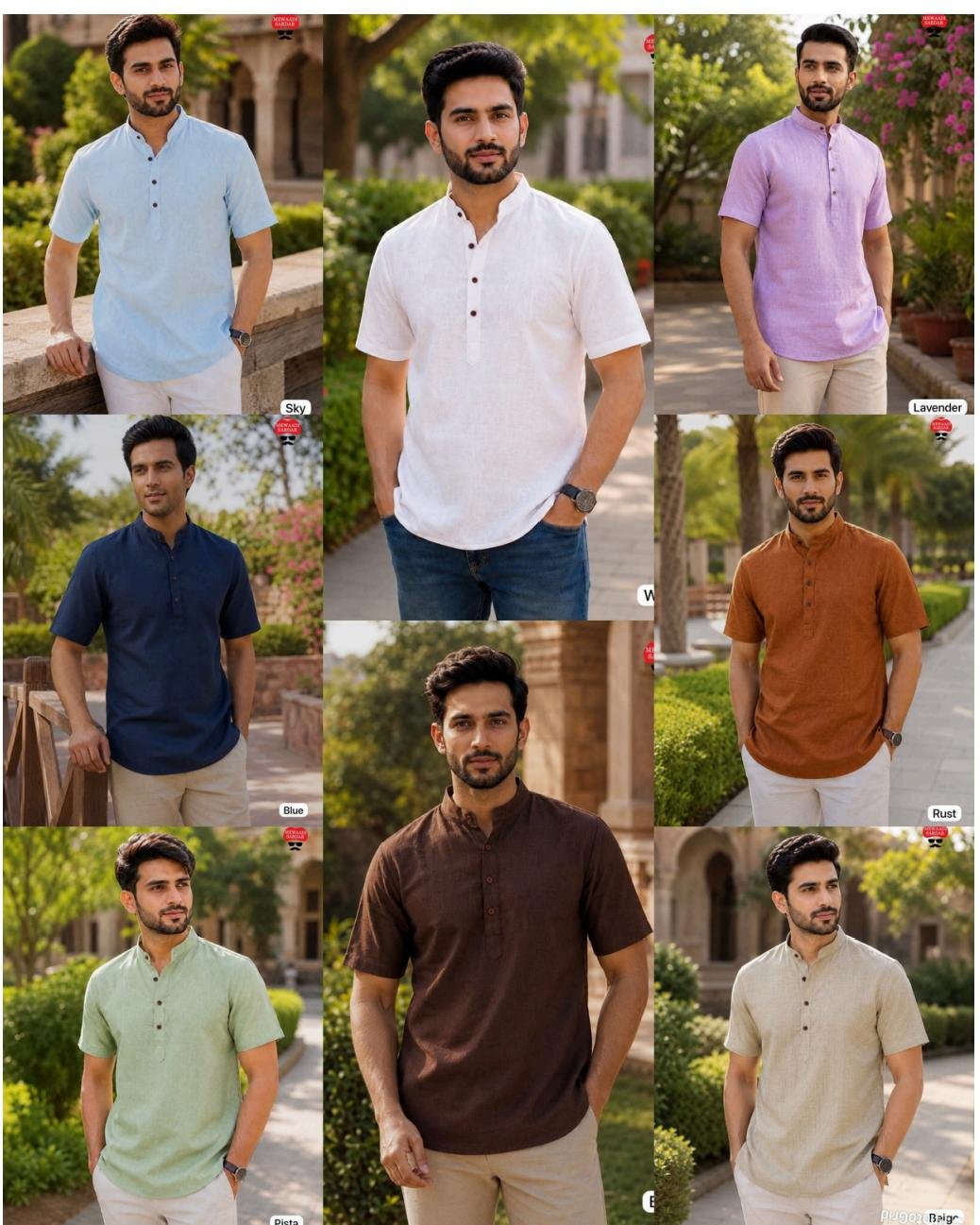 Men's Short kurta collection