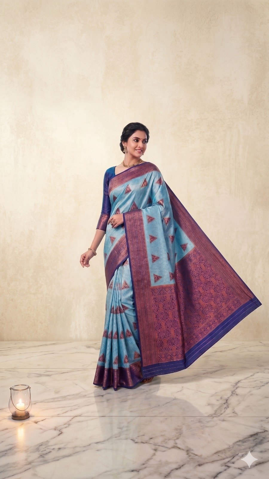 Lichi soft silk saree