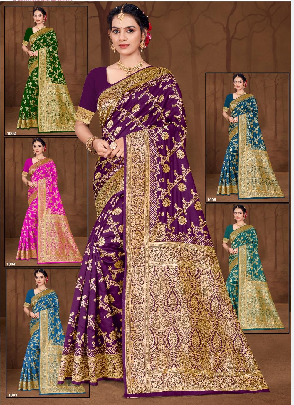 Lichi soft silk saree