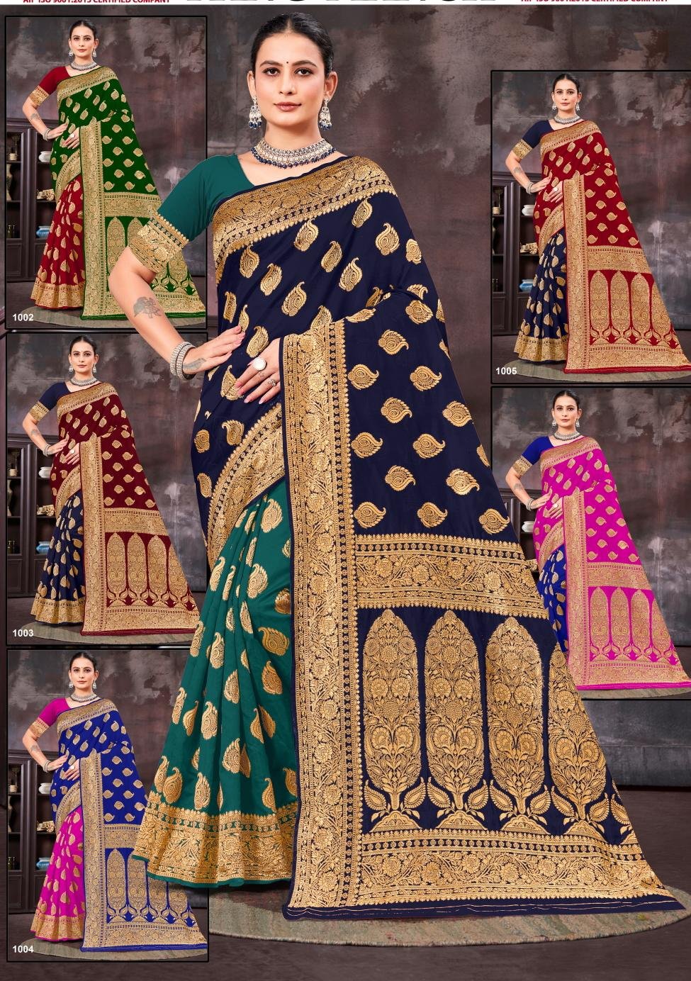 Lichi soft silk saree